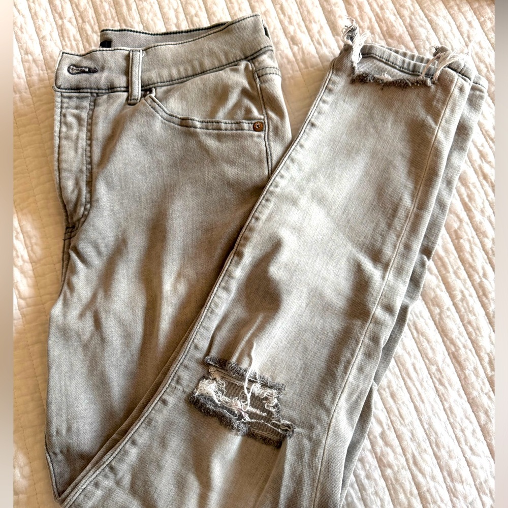 Express Skinny high-rise jeans